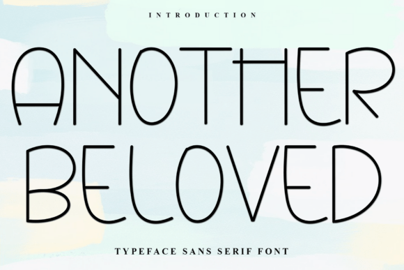 Another Beloved: A Festive Typeface for Holiday Design