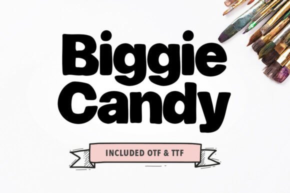Biggie Candy: A Bold Sans Serif Font Review