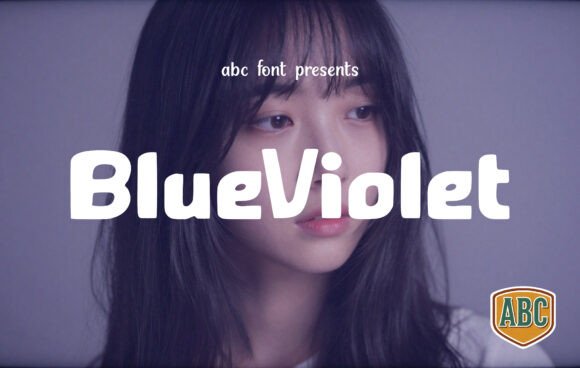 Blueviolet: A Friendly Display Font for Branding