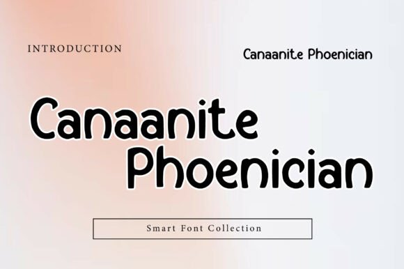 Canaanite Phoenician: A Bold Display Font for Web Design