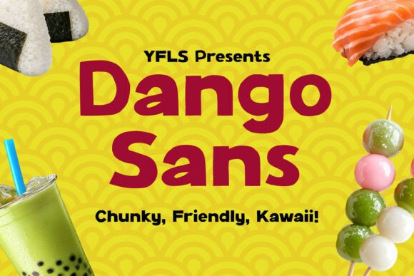 Dango Sans: A Playful Display Font for Web Design