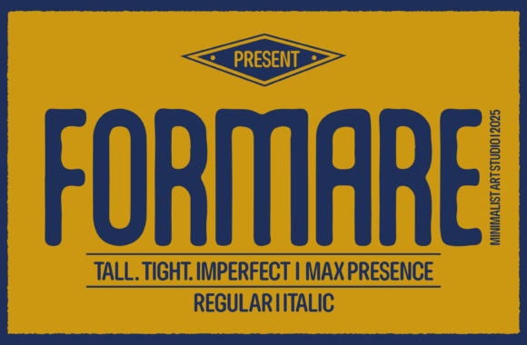 Formare: The Bold Display Font for Impactful Campaigns