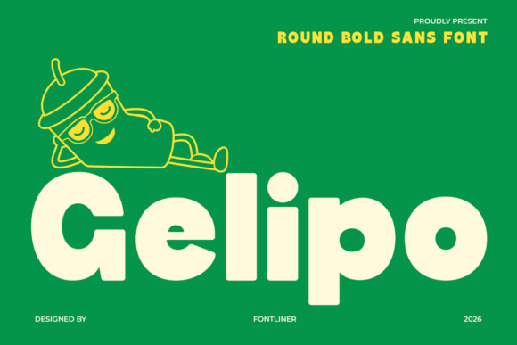 Gelipo: A Playful Bold Sans Serif Font for Branding