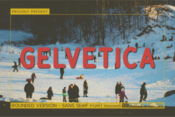 Gelvetica: The Playful Sans Serif Font for Crafters