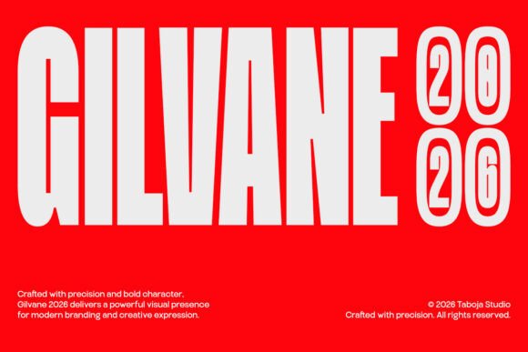 Gilvane: A Bold Sans Serif Font for Business
