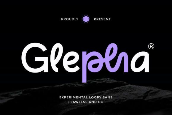 Glepha: A Playful Sans Serif for Modern Editorial Design