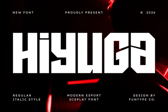 Hiyuga: A Bold Sans Serif Font for Impactful Branding