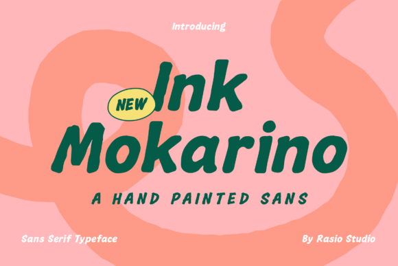 Ink Mokarino: A Hand Painted Sans Font for Brands