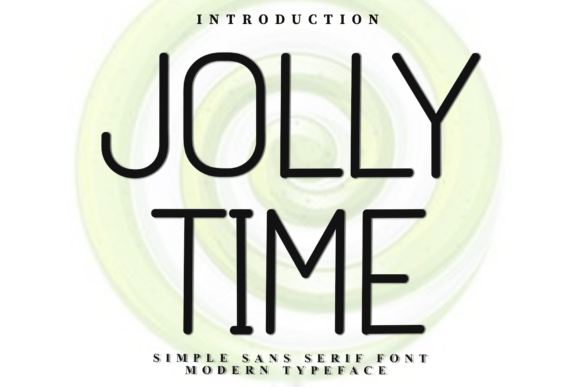 Jolly Time: A Festive Typeface for Holiday Design
