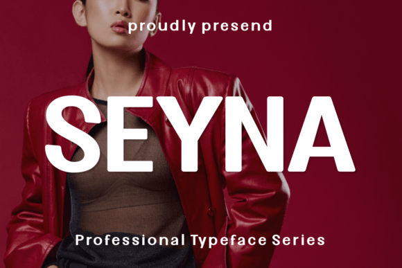 Seyna: A Gothic Modern Sans Serif Font for Crafters