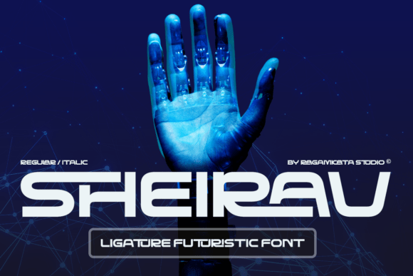 Sheirav: A Futuristic Sans Serif for Modern Branding