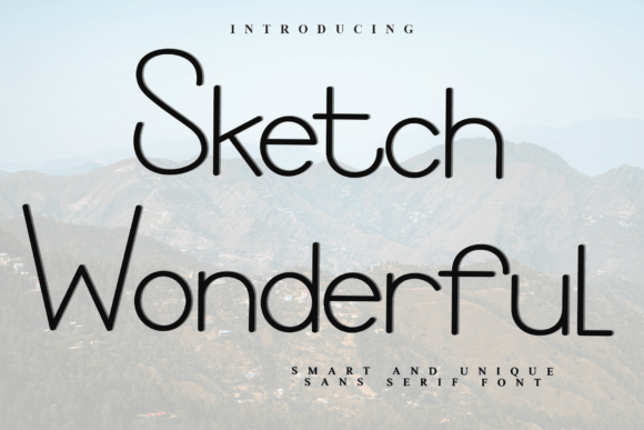 Sketch Wonderful: A Festive Typeface for Holiday Campaigns