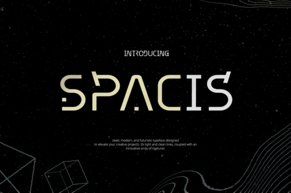 Spacis: An Avant-Garde Sans Serif for Makers
