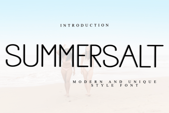Summersalt: A Versatile Font for Handmade Brands