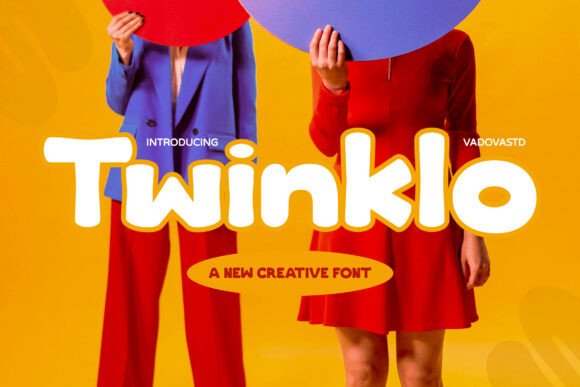 Twinklo: The Bold Display Font for Viral Campaigns