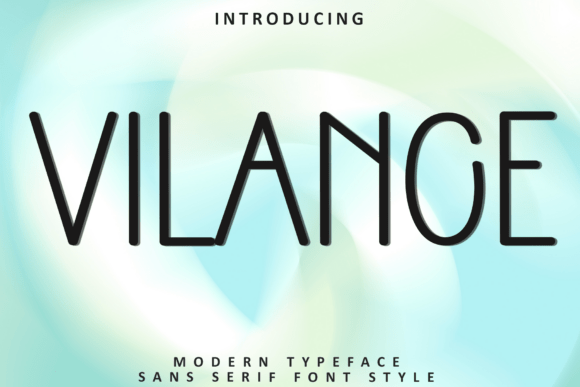 Vilance: A Festive Typeface for Digital Design