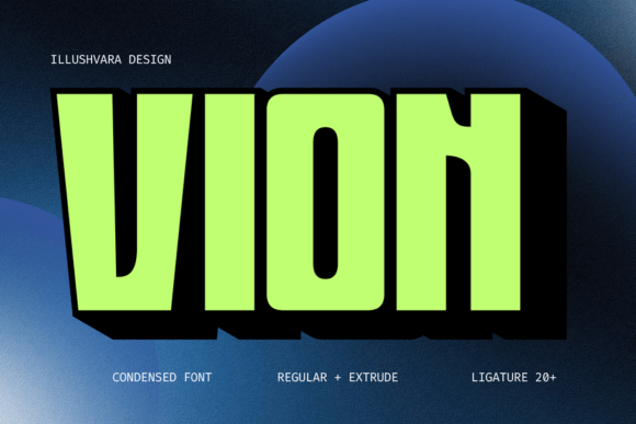 Vion: A Bold Sans Serif Font for Modern Brands