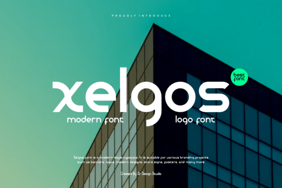 Xelgos: A Bold Display Typeface for Editorial Impact