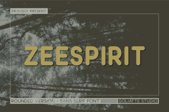 Zeespirit: A Charming All-Caps Typeface for Makers